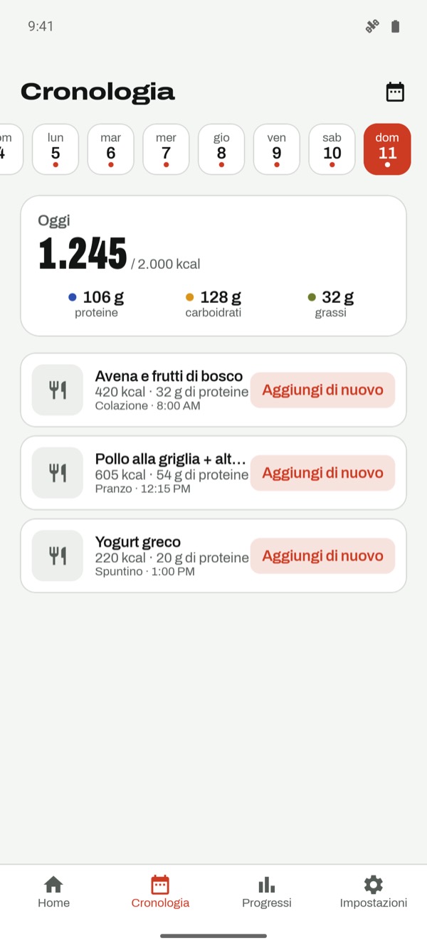 Cronologia a calendario