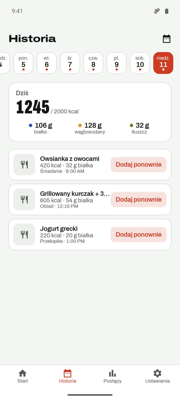 Historia w kalendarzu